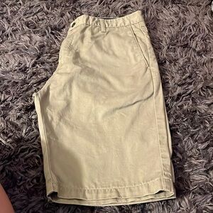 Volcom Beige size 32 mens shorts.  They are called the Vmonty short.